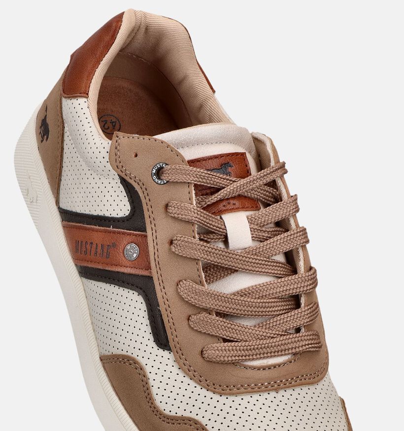 Mustang Chaussures &agrave; lacets en Marron pour hommes (372953) - pour semelles orthop&eacute;diques