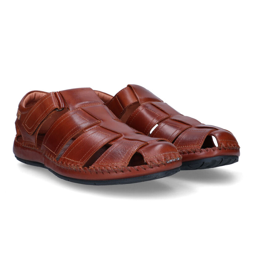 Pikolinos Tarifa Chaussures à enfiler en Cognac pour hommes (323363)