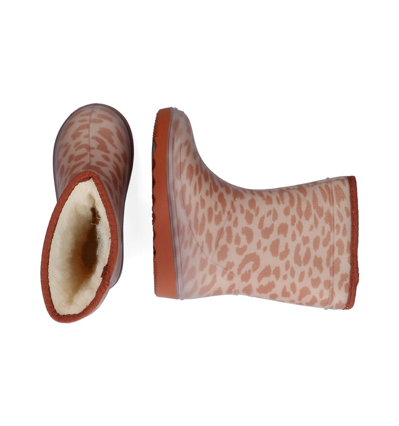 Enfant Bottes de pluie en Beige foncé pour filles (297697)