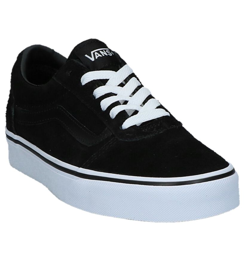 Vans Ward Zwarte Skate sneakers voor dames (327991)