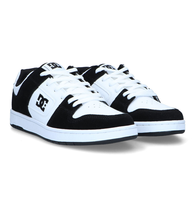 DC Shoes Manteca 4 Baskets de skate en Blanc pour hommes (350820) - pour semelles orthopédiques