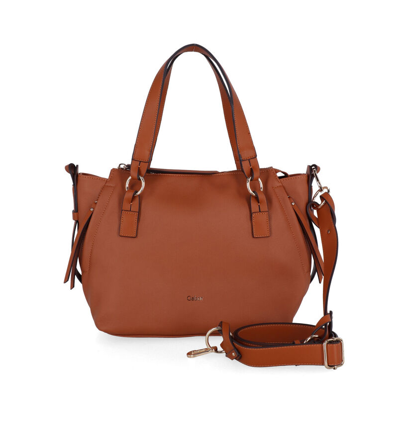 Gabor Florencia Cognac Schoudertas in kunstleer (305783)