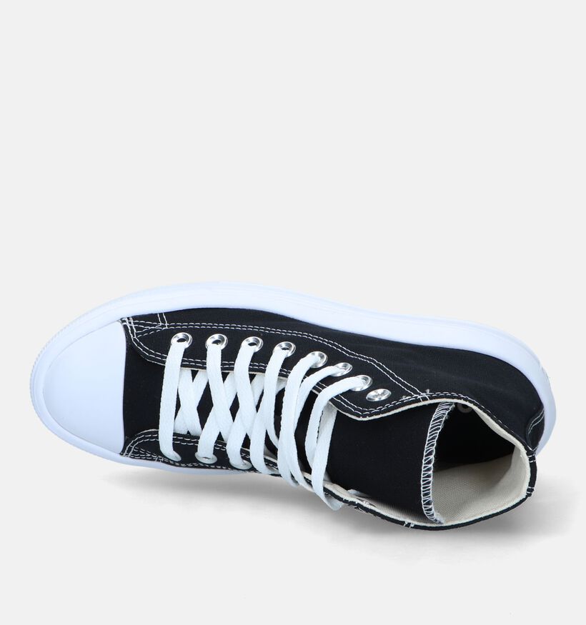 Converse Chuck Taylor AS Move Platform Baskets en Noir pour femmes (325497) - pour semelles orthopédiques