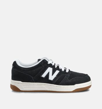 New Balance 480 Low Baskets White/ Black/White/ Dark Alpine Green
