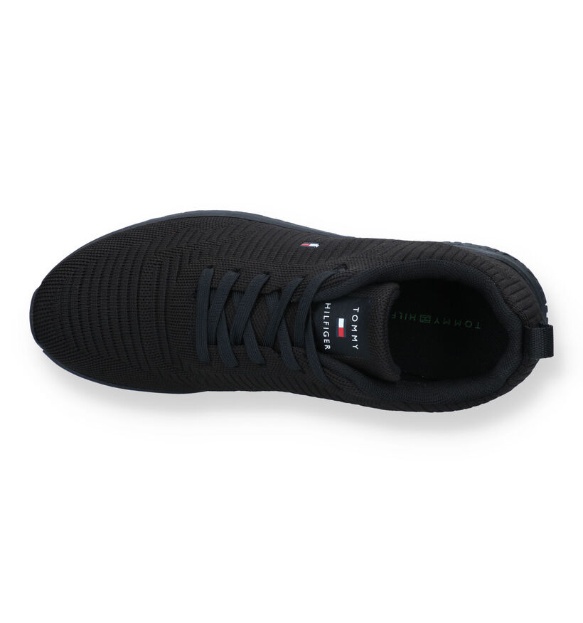 Tommy Hilfiger Corporate Baskets en Noir pour hommes (332954) - pour semelles orthopédiques