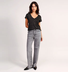 Vero Moda Tessa L32 Wide Leg Jeans en Gris pour femmes (361209)