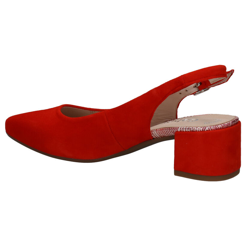 Gabor Soft Move Escarpins en Rouge en nubuck (271706)