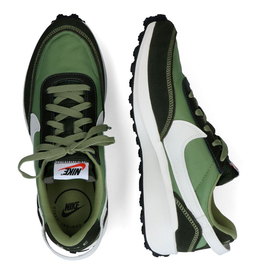 Nike Waffle Debut Groene Sneakers voor heren (316506) - geschikt voor steunzolen