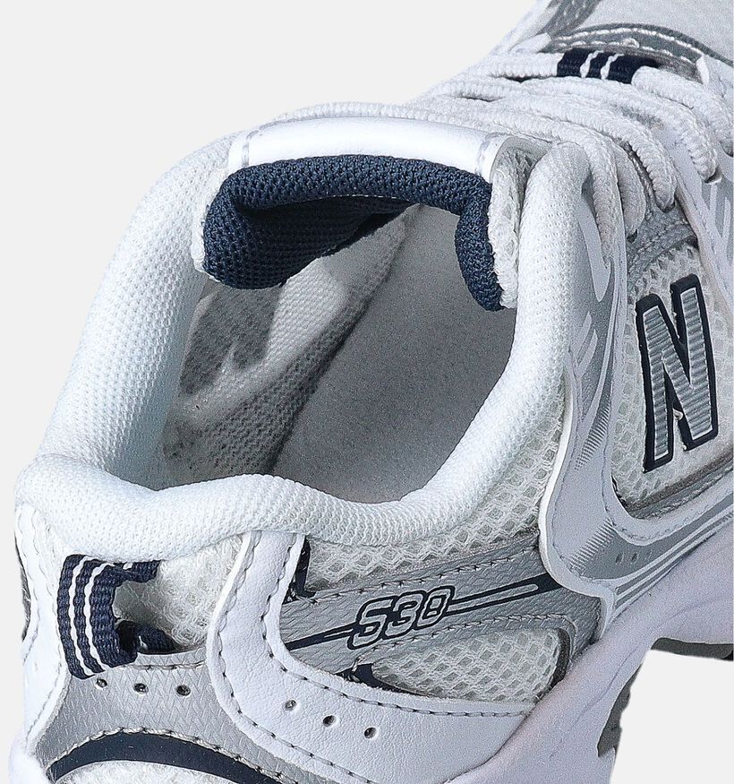 New Balance PZ530 Baskets basses en Blanc pour filles (353450) - pour semelles orthopédiques