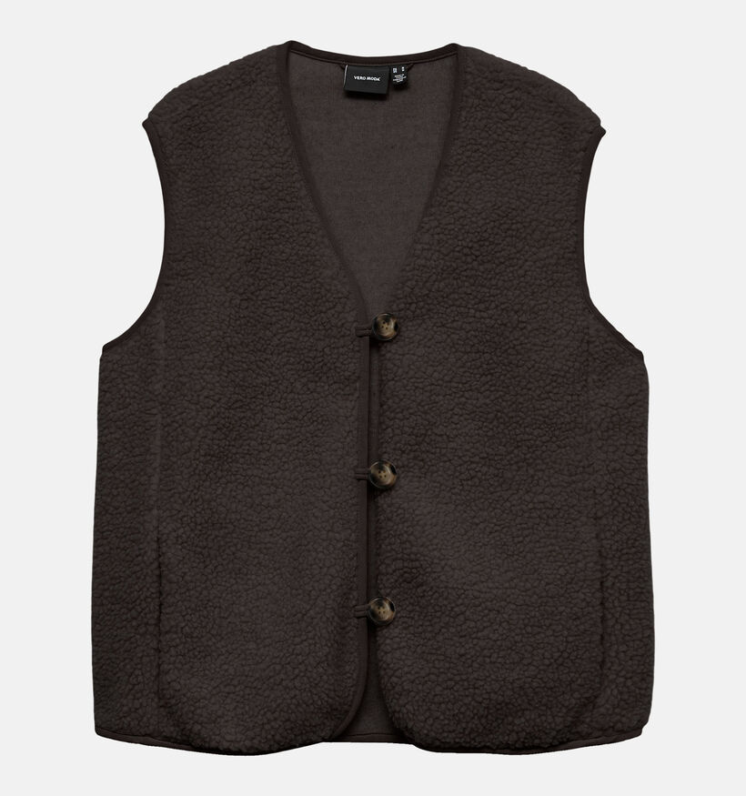 Vero Moda Cleosofia Donkerbruine Bodywarmer voor dames (377546)