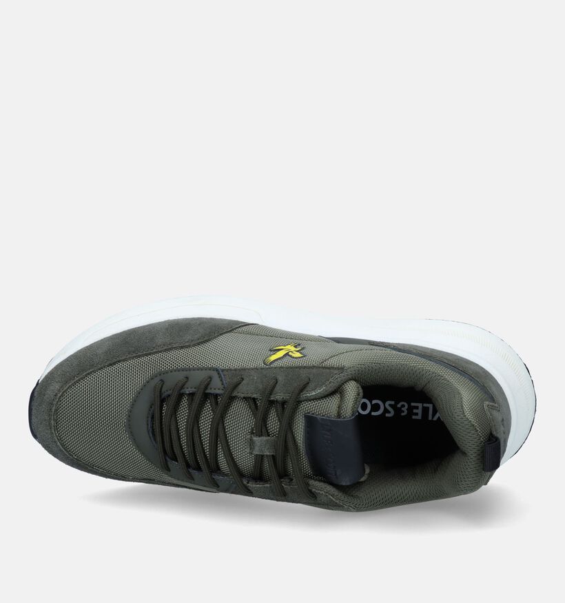 Lyle & Scott Alford Kaki Veterschoenen voor heren (329551) - geschikt voor steunzolen