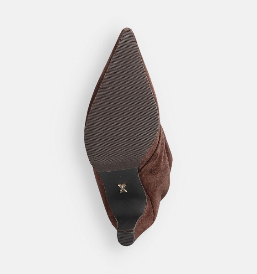 Bronx Jadey Bottes courtes en Brun foncé pour femmes (371555)