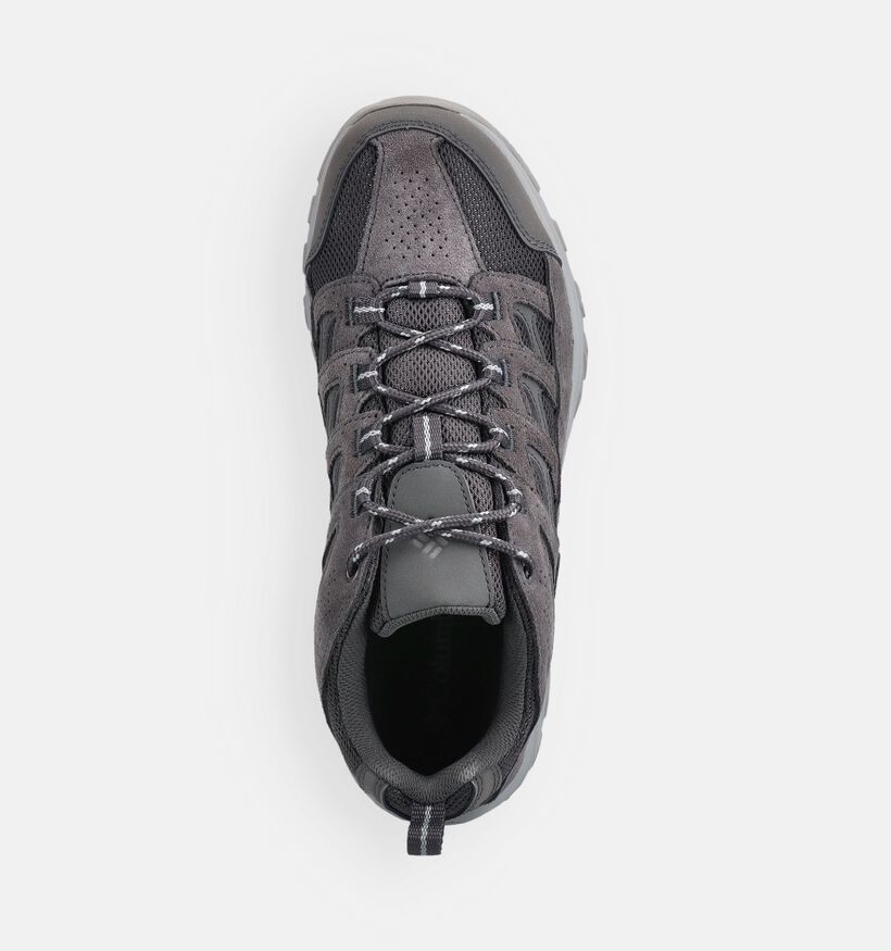 Columbia Crestwood Grijze Lage Wandelschoenen voor heren (369726) - geschikt voor steunzolen