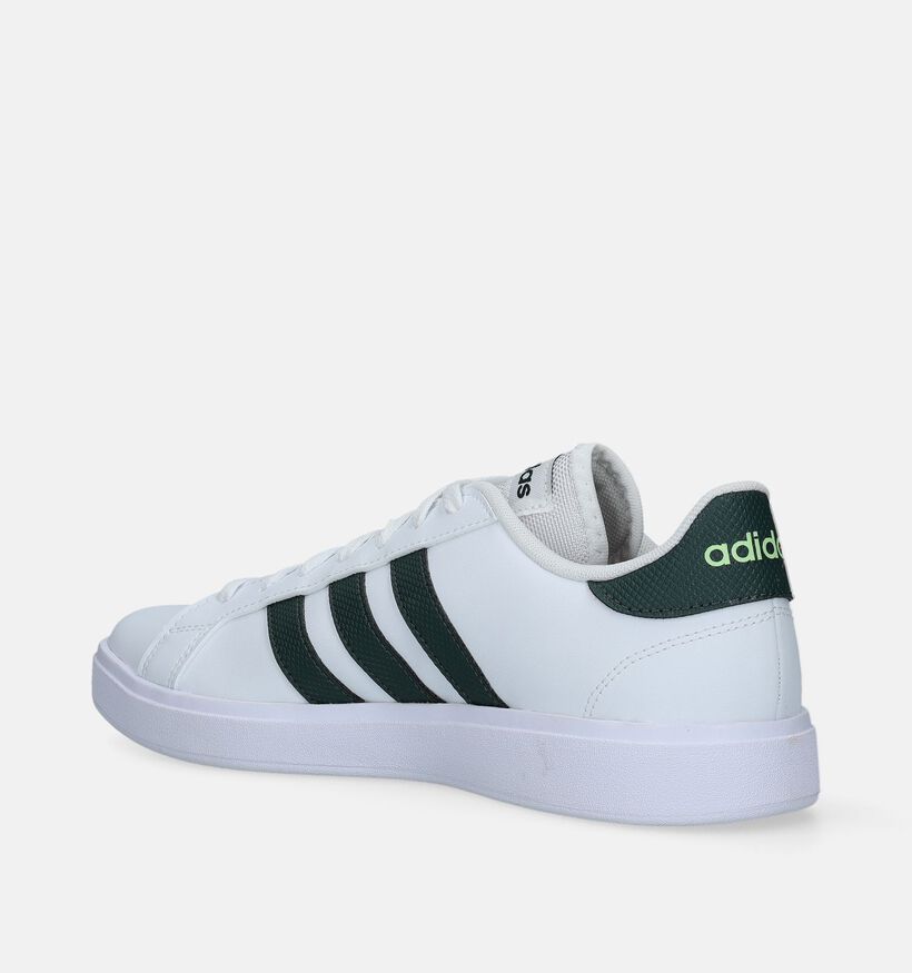 adidas Grand Court Base 2.0 Witte Sneakers voor jongens, heren (341479)