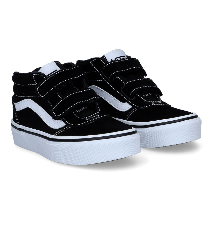 Vans Ward Mid V Baskets en Noir pour garçons (312297)