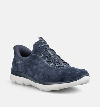 Skechers Low Baskets Marron/Bleu