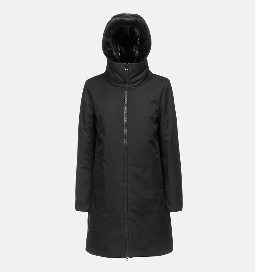 Geox Veste de pluie avec capuchon en Noir pour femmes (347789)