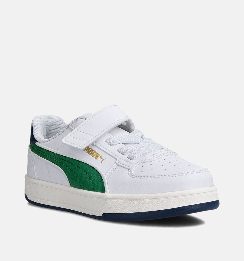 Puma Caven 2.0 Retro Witte Sneakers voor meisjes, jongens (359196) - geschikt voor steunzolen