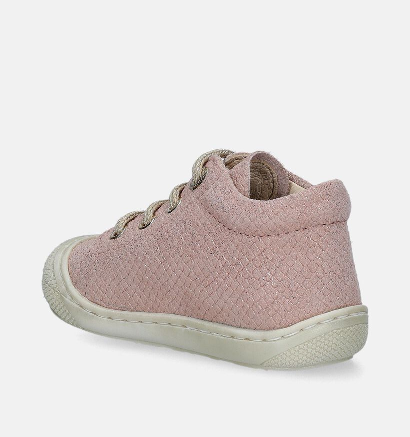 Naturino Cocoon Lizard Chaussures pour bébé en Or rosé pour filles (339327)