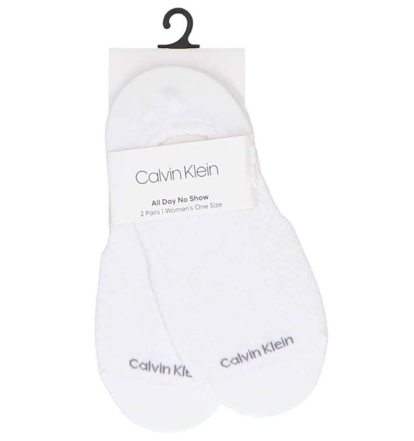 Calvin Klein Socks Chaussettes basses en Beige - 2 Paires (290731)