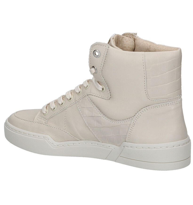 Tango Brooke Beige Sneakers voor dames (300155) - geschikt voor steunzolen