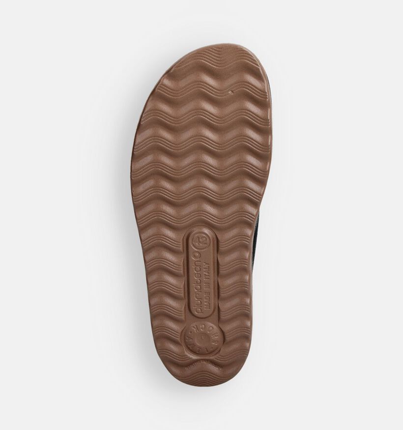 Fly Flot Pantoufles Confort en Noir pour hommes (365488)