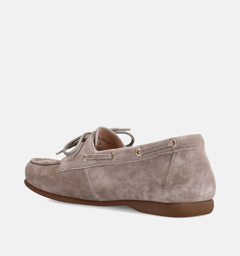 Gabor Chaussures bateau en Taupe pour femmes (371112)
