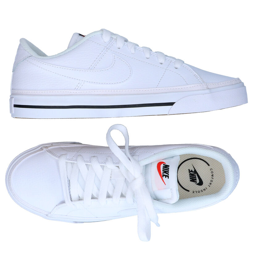 Nike Court Legacy Baskets en Blanc pour femmes (299443)