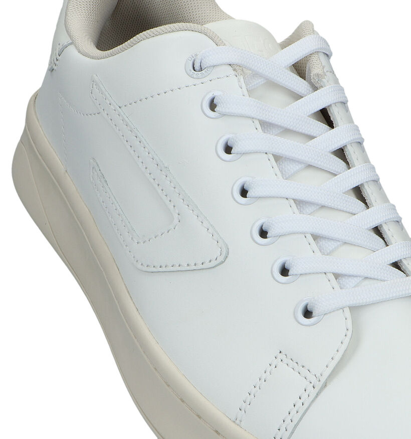 Diesel Athene Low Chaussures à lacets en Blanc pour hommes (320740)