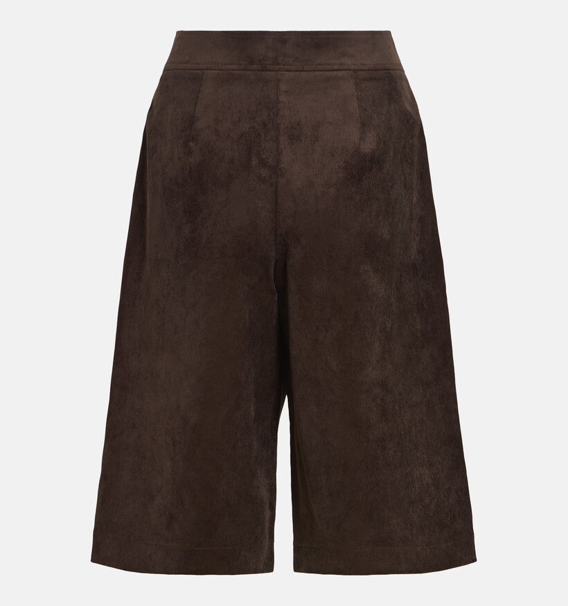 Vila Courdie Donkerbruine Short voor dames (379765)