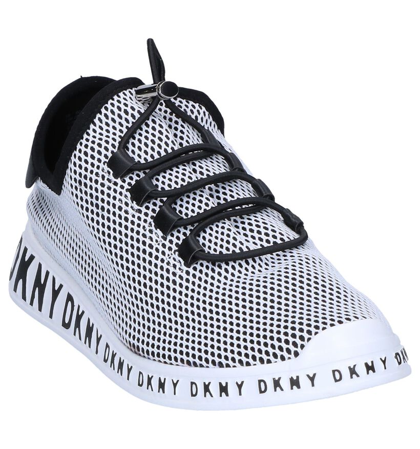 Witte Sneakers DKNY Mel in stof (248892)
