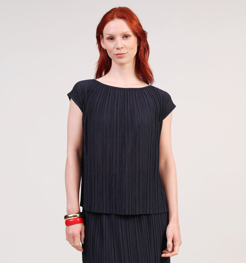 Expresso Donkerblauwe T-shirt voor dames (359608)