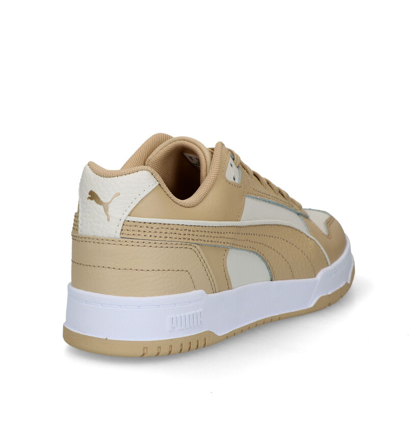 Puma RBD Game Low Beige Sneakers voor dames (318643) - geschikt voor steunzolen