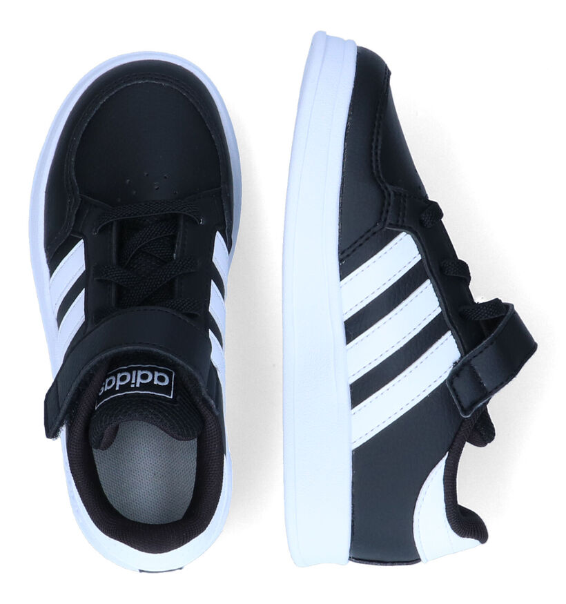 adidas Breaknet C Zwarte Sneakers voor jongens, meisjes (314990)