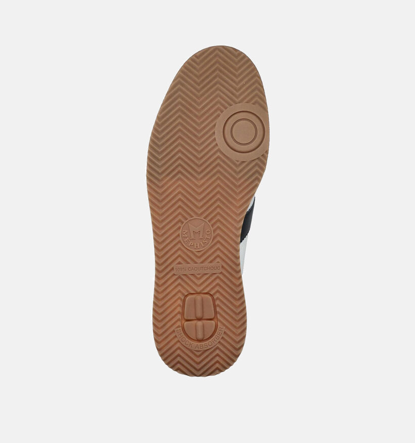 Mephisto Elyo Velsport Witte Veterschoenen voor heren (355161) - geschikt voor steunzolen