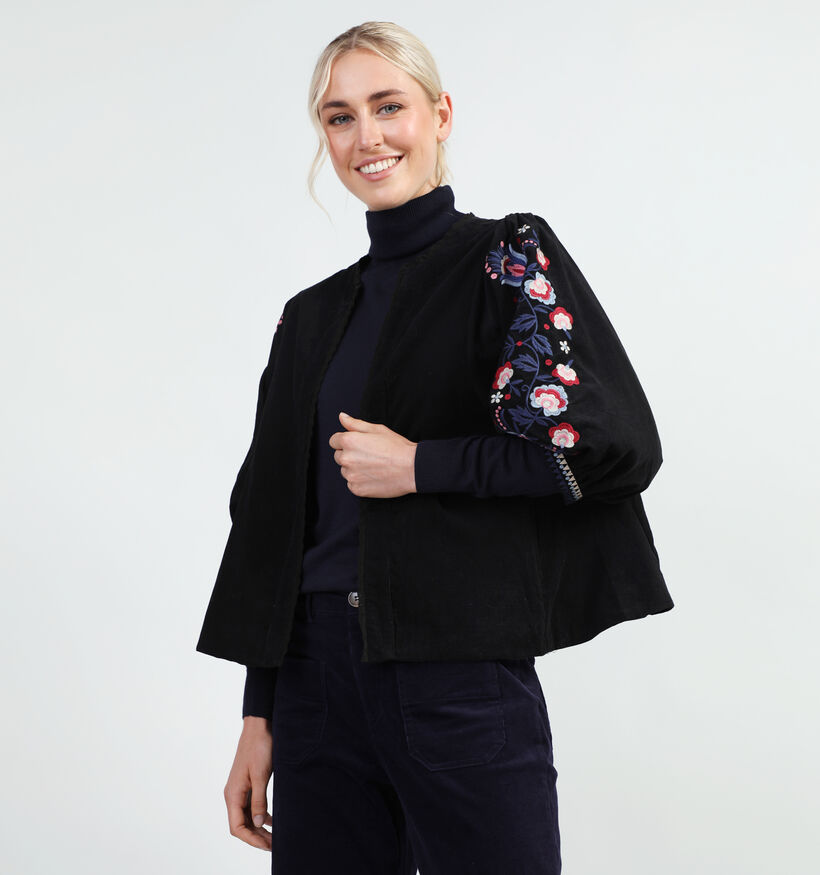 Orfeo Barbara Zwarte Vest voor dames (349301)