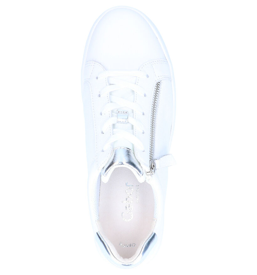 Gabor Comfort Chaussures à lacets en Blanc en cuir (271694)