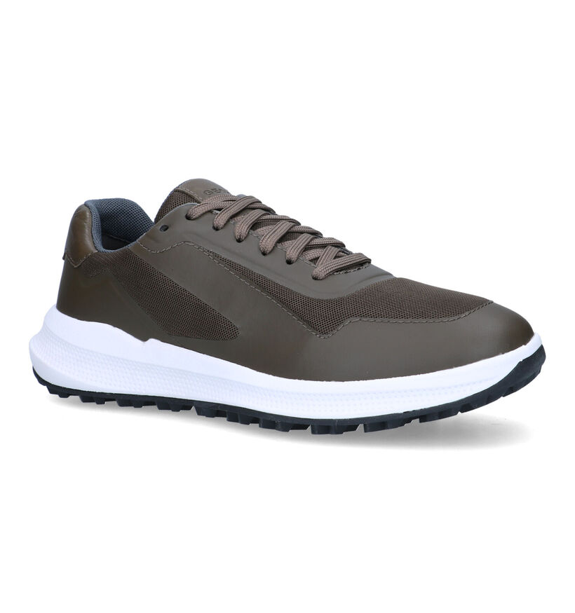 Geox PG 1X Witte Veterschoenen voor heren (326729) - geschikt voor steunzolen