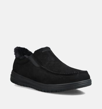 Skechers Pantoufles Noir/Beige