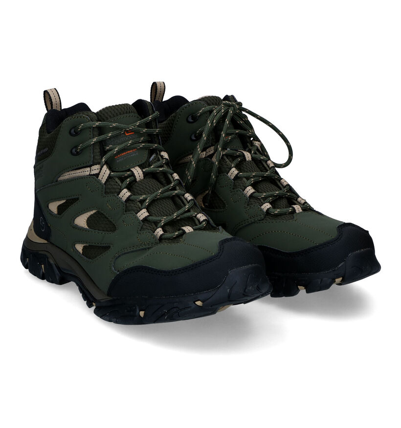 Regatta Holcombe Kaki Wandelschoenen voor heren (331962) - geschikt voor steunzolen