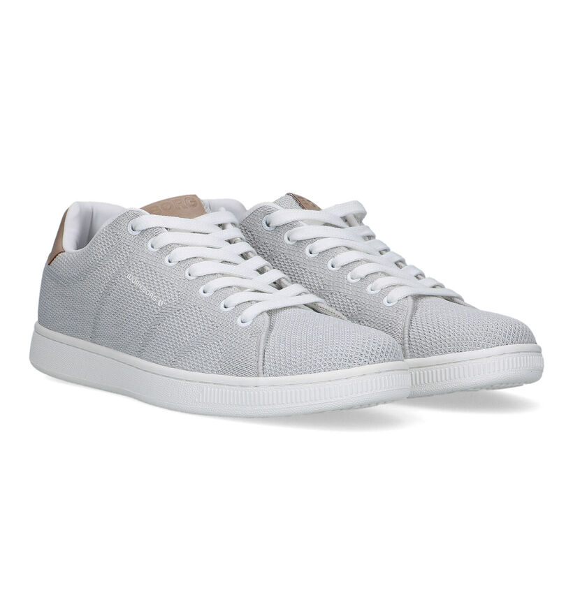 Björn Borg Chaussures à lacets en Gris clair pour hommes (320056) - pour semelles orthopédiques