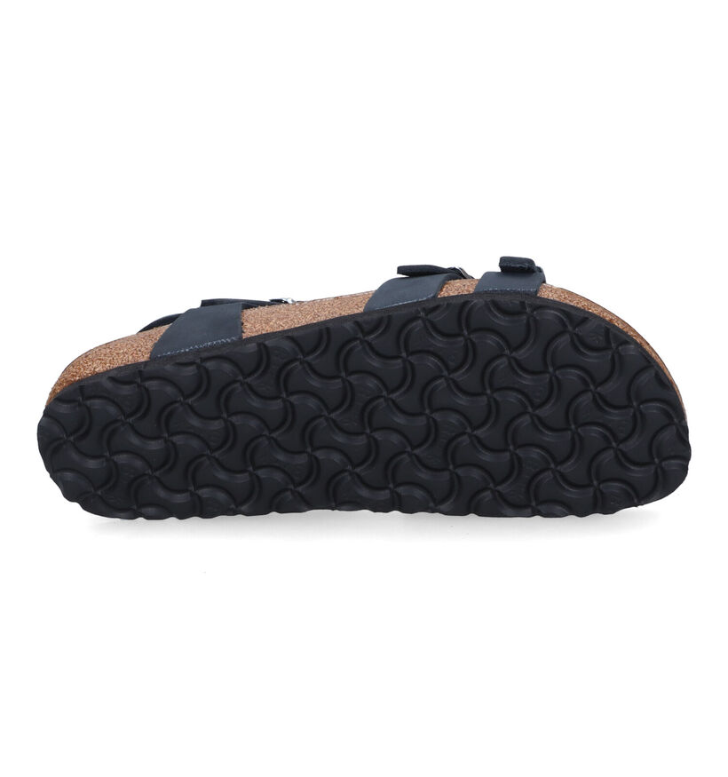 Birkenstock Kumba Sandales en Noir en cuir (305596)