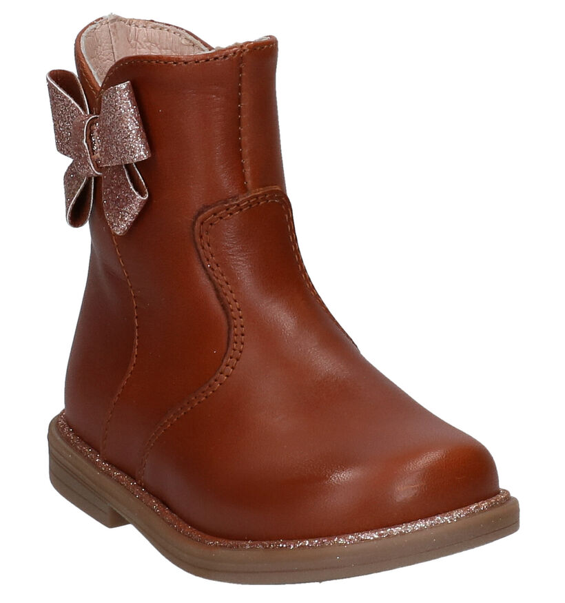 K3 Bottes basses en Cognac en cuir (282847)