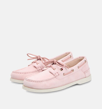 Tommy Hilfiger Chaussures plates Bleu/Or rose