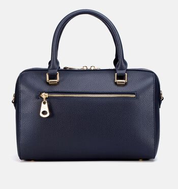 Laurent David Handtassen Cognac/Bruin/Blauw