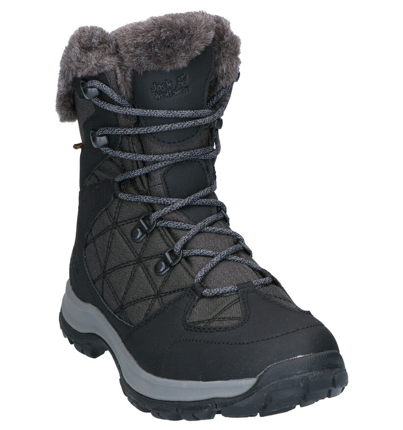 Jack Wolfskin Grijze Snowboots in stof (254133)