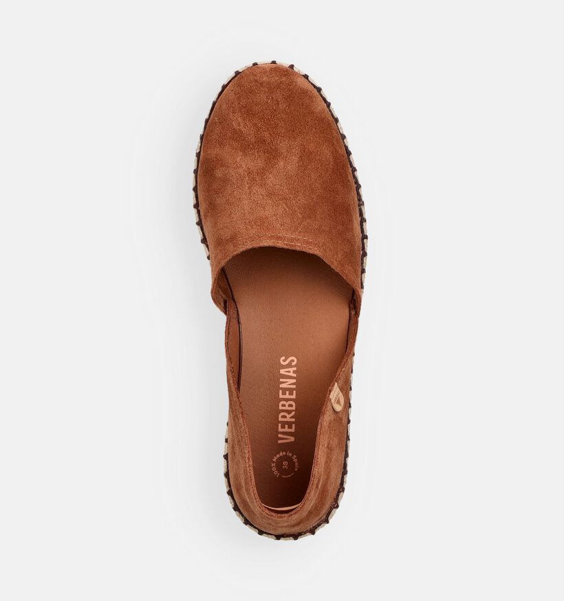 Verbenas Carmen Chaussures &agrave; enfiler en Marron pour femmes (370098)
