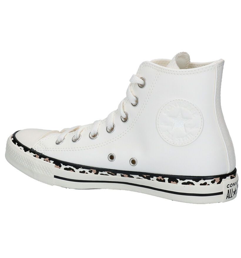 Converse Chuck Taylor AS Witte Sneakers in kunstleer (300604)