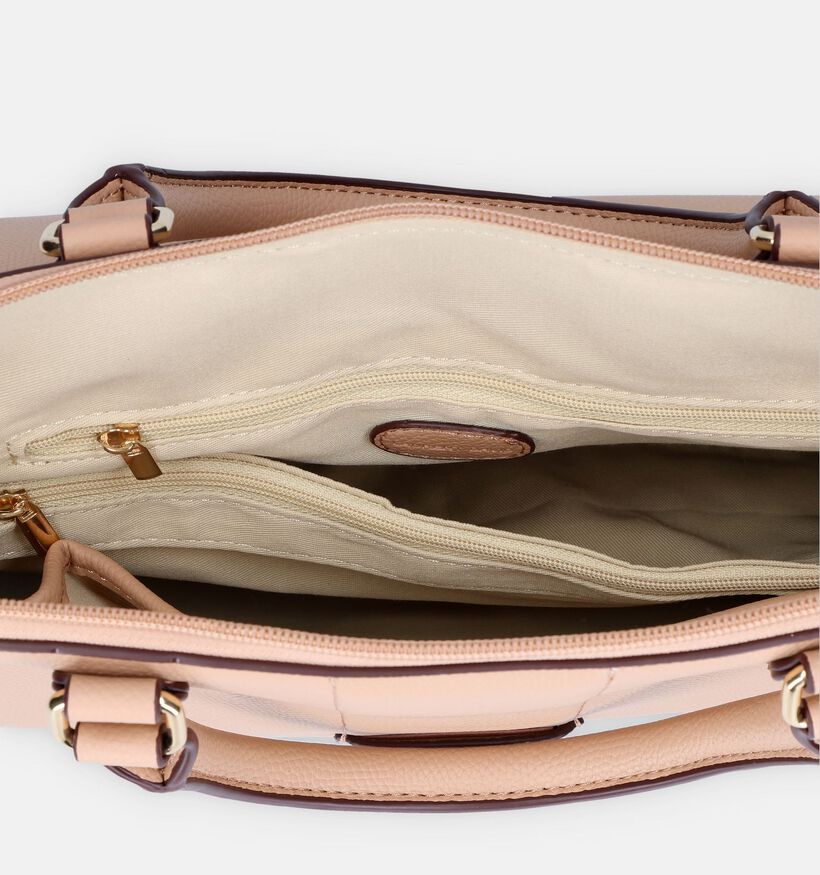 Laurent David Nos 001 Sac à main en Beige pour femmes (337045)