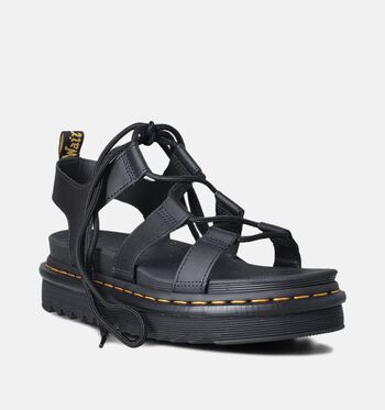 Dr. Martens Platform Sandalen Zwart